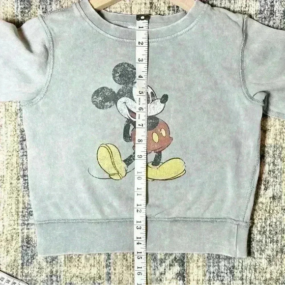 Disney Kids Mickey Mouse Pullover Sweatshirt Size 4 - Picture 11 of 13